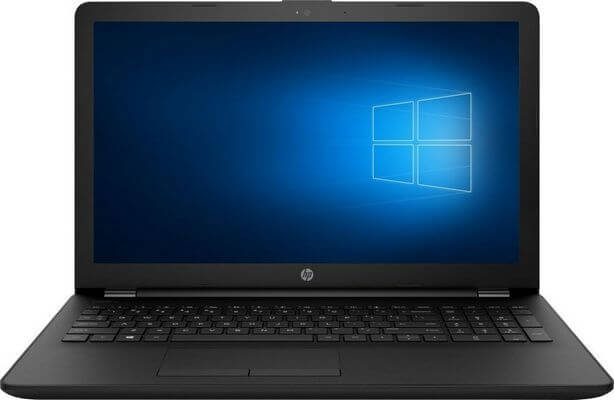 На ноутбуке HP 15 BS007UR мигает экран